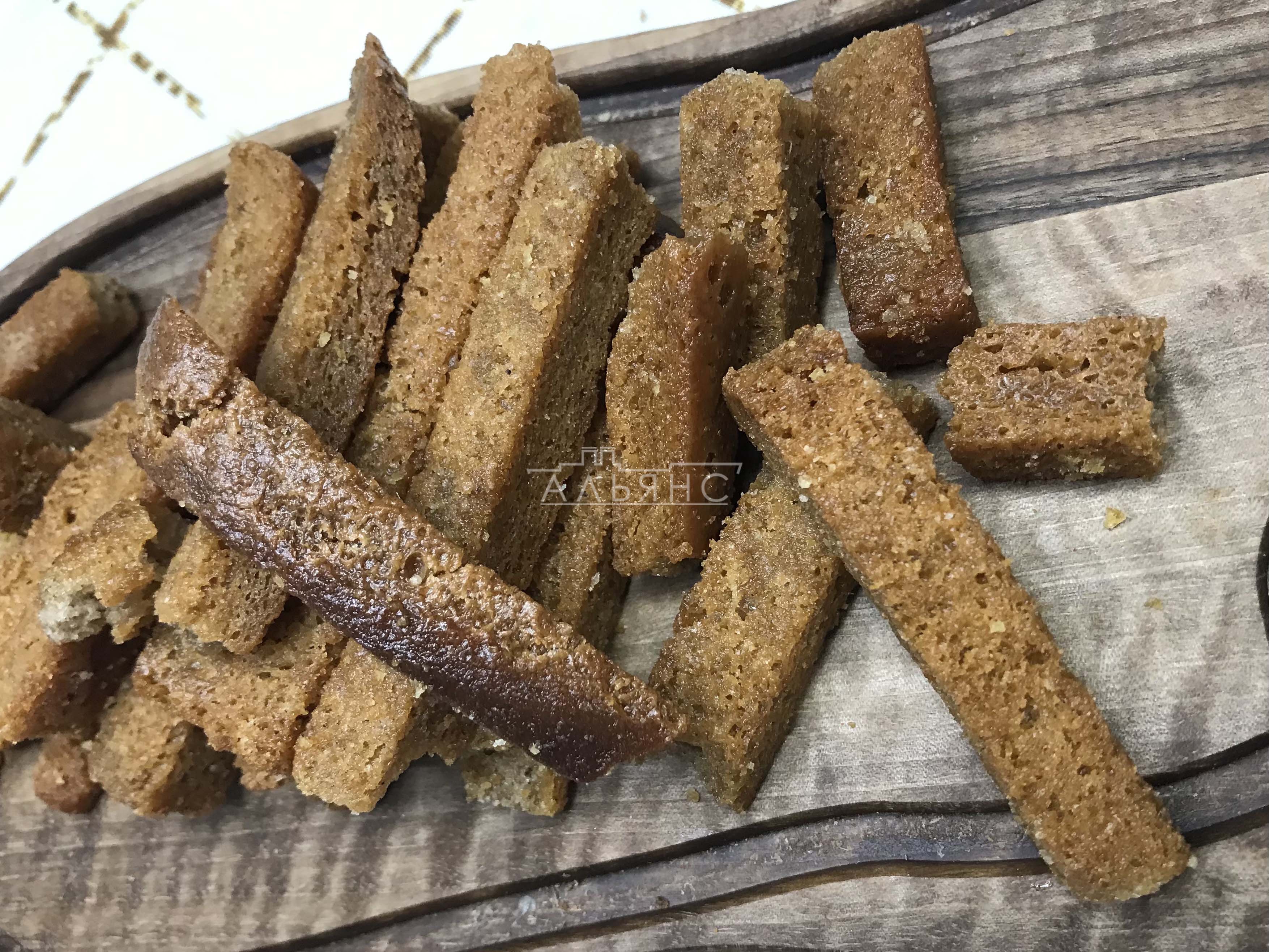 Деревенские гренки с чесноком в Энгельсе