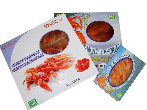 Раки в ассортименте в Энгельсе