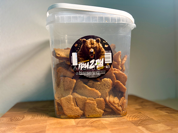 Ведро Ржаные гренки с чесноком в Энгельсе