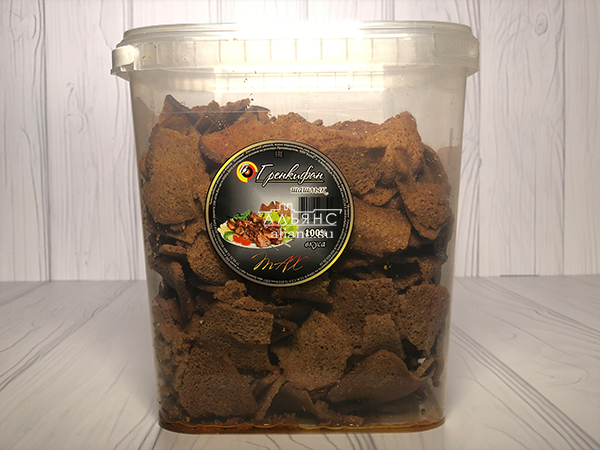 Ржаные гренки со вкусом шашлыка в Энгельсе
