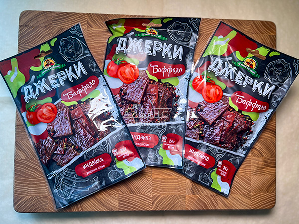Джерки из индейки "Баффало" 45 гр. в Энгельсе