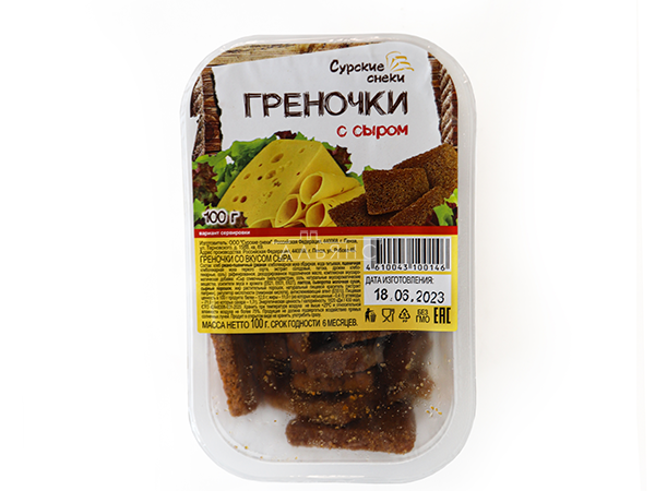 Сурские гренки со вкусом Сыра (100 гр) в Энгельсе