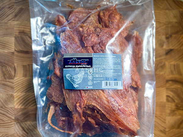 Мясо (АЛЬЯНС) вяленое курица 500гр "С халапеньо" в Энгельсе