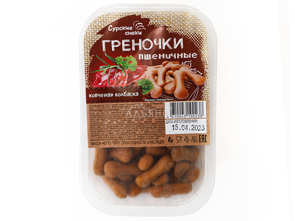 Сурские (ПШЕНИЧНЫЕ) Копченая колбаска (100 гр) в Энгельсе