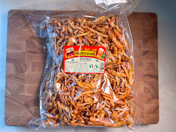 Нитка ЖАРЕНАЯ "Тайский перец" Oktobersnack 1 кг (сырный продукт) в Энгельсе