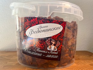 Багет пшеничный грибы и сметана: Гренки 