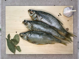 Горбуша теша (брюшки) холодного копчения: Красноперка вяленая